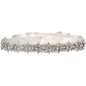 Rhinestone Bridal Belt Sash Wedding Dress Belt Crystal Applique for Bridesmaid